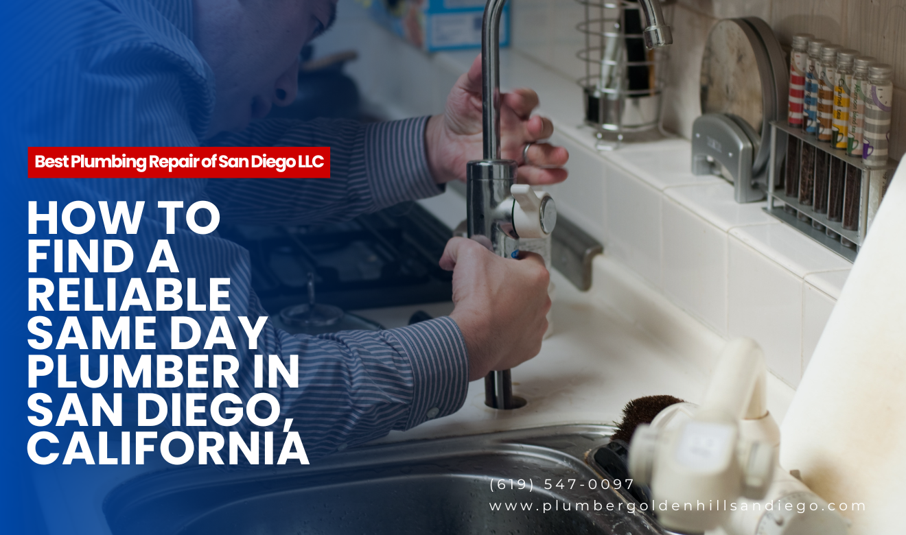same day plumber San Diego