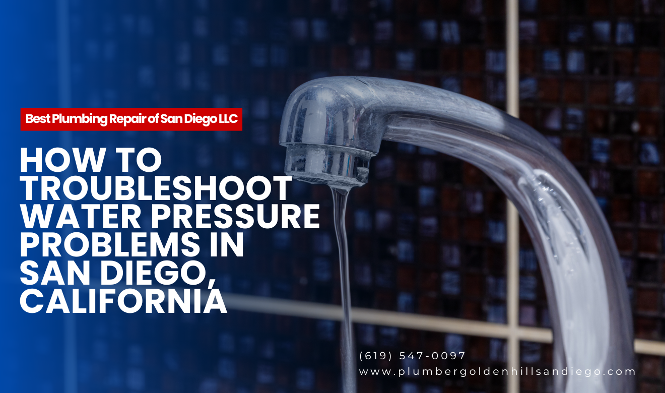 how water pressure problems develop San Diego