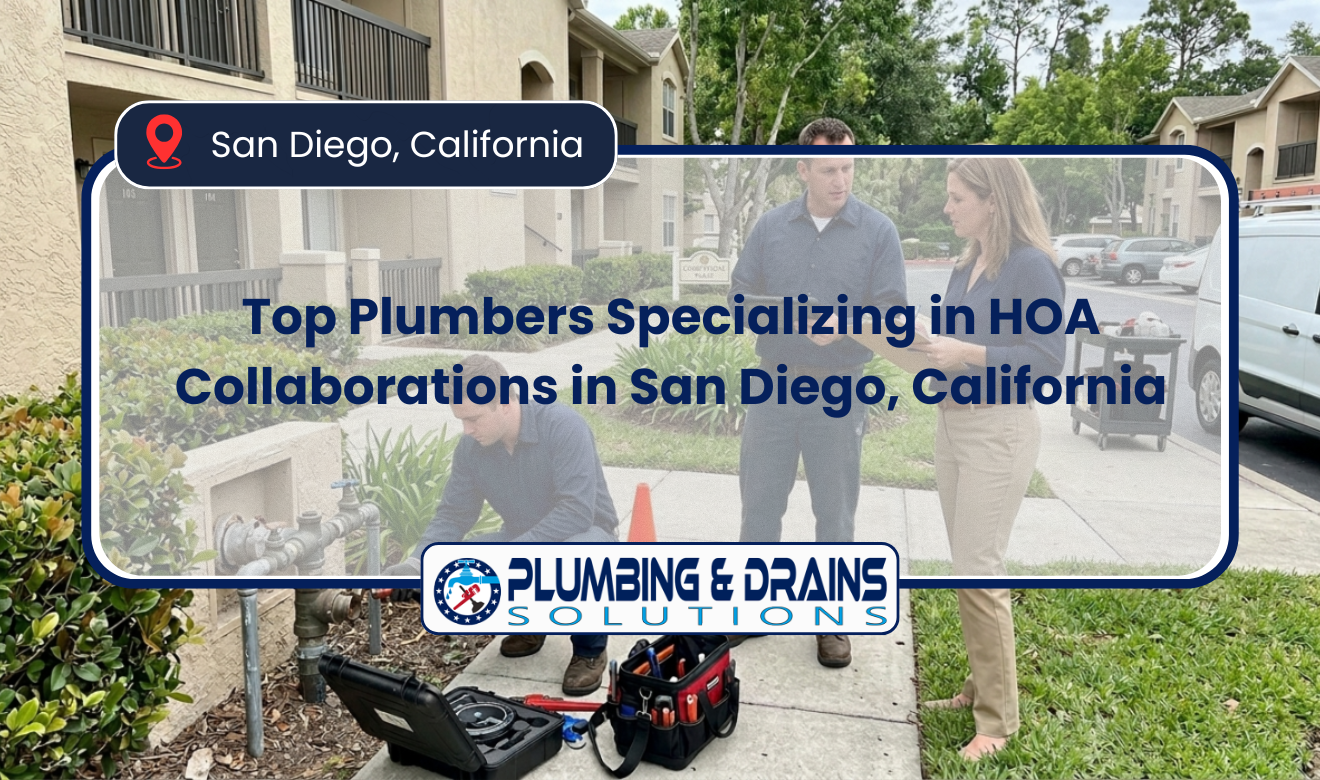plumbers who work with HOAs in San Diego