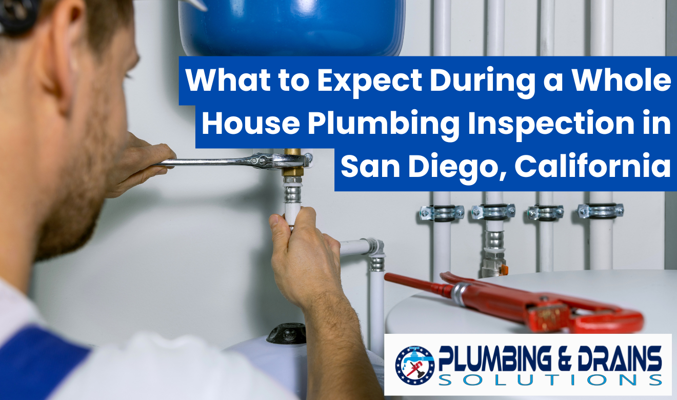 whole house plumbing inspection San Diego