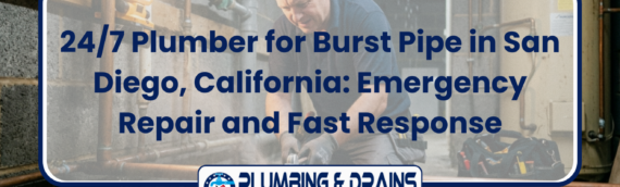 24/7 Plumber for Burst Pipe in San Diego, California: Emergency Repair and Fast Response