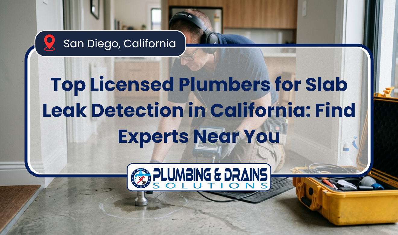 licensed plumber for slab leak detection near me