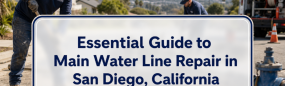 Essential Guide to Main Water Line Repair in San Diego, California